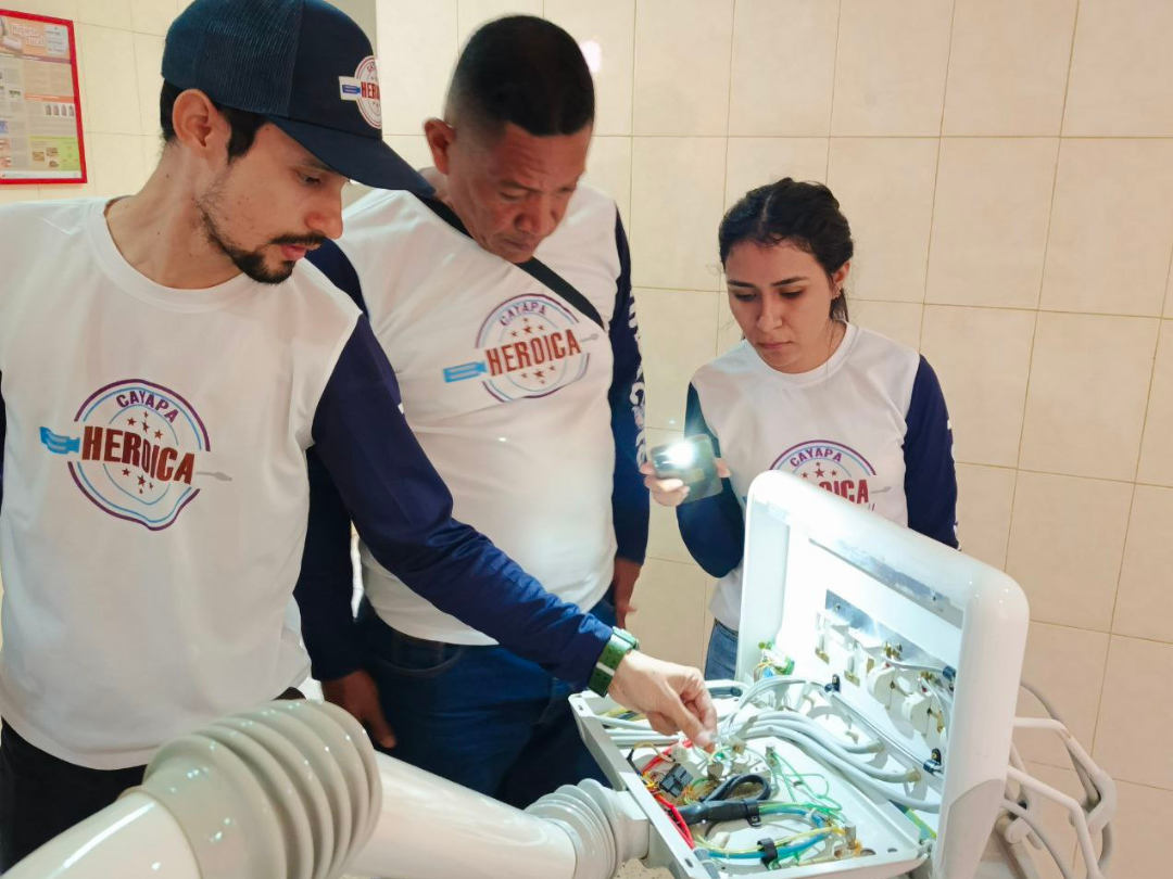 La Cayapa Heroica sigue sumando soluciones para la salud en Venezuela.