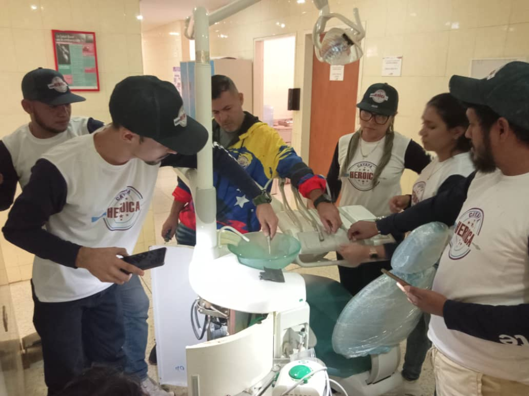 Cayapa Heroica reactiva unidades odontológicas en Misión Sonrisa para mejorar la atención en Sucre.