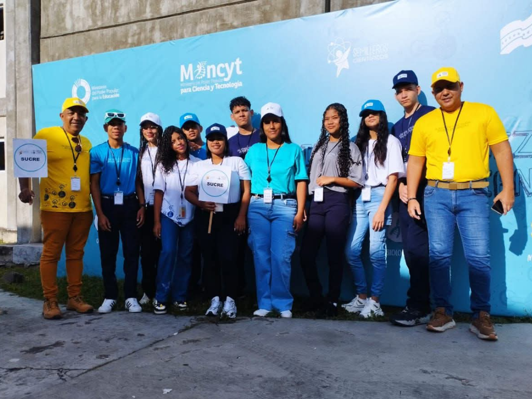 Sucre conquista el primer lugar en la Olimpiada Juvenil de Ciencias.
